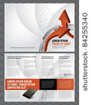 vector business brochure ...