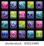 sports buttons
