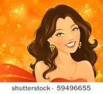beautiful smiling girl