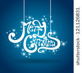 vector merry christmas greeting ...
