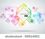 vector picture with multi...