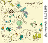vector floral background