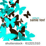 abstract butterflies