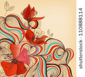 vector floral background