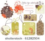 stylish price tags collection