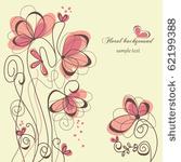 cute floral background