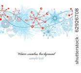 winter seamless background