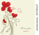 romantic floral background