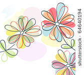 floral pastel