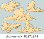 vintage clouds