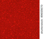 red snowflakes texture. vector...