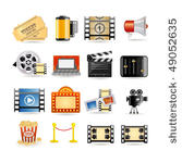 movie icon set