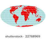 a colored vector map of the...