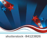 background with usa flag theme. ...