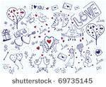 valentine's day scrapbook page