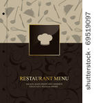 vector. restaurant menu design