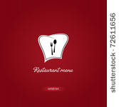 vector. restaurant menu design