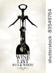 wine list design