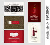 set of 5 detailed business...