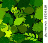 seamless pattern with green...