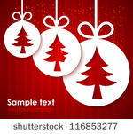 christmas applique background....