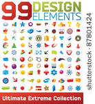 big collection of vector icons. ...