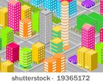 3d vector city
