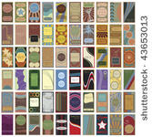 a collection of sixty retro...