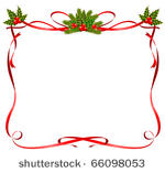vector christmas frame