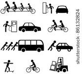 vector set of black...