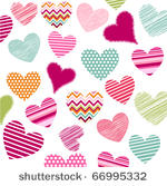 hearts valentine's icons