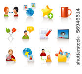 social media icons