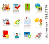 social media icons