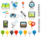 location icons