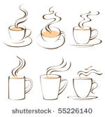coffee cups set
