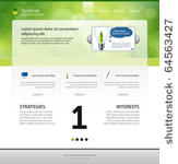 web page layout
