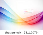 abstract vector wave