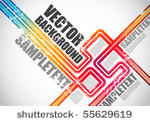 abstract vector layout design