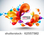 colorful vector bubbles design