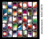 colorful mood board
