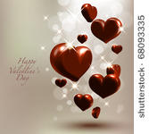 vector valentine's chocolate