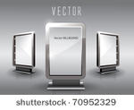 vector glass billboard