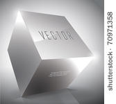 vector abstract cube for your...