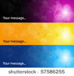 set of 3 vector backgrounds