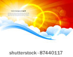 vector sunburst