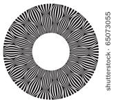 cool b w  vector circular...