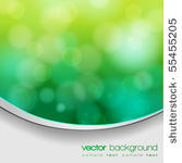 eps 10 green bokeh abstract...