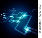 eps10 colorful network vector...