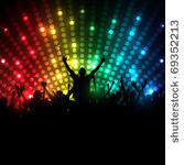 eps10 party people vector...