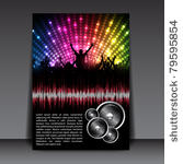 colorful eps10 flyer design     ...